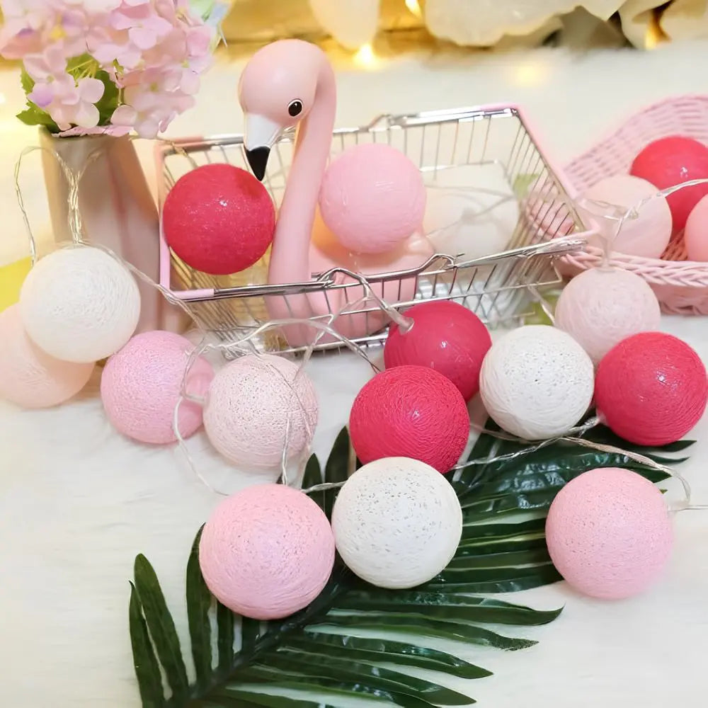 Ball String Lights for Atmospheric Decor