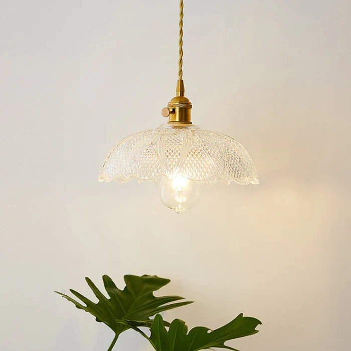 Elegant Glass Hanging Light Fixture
