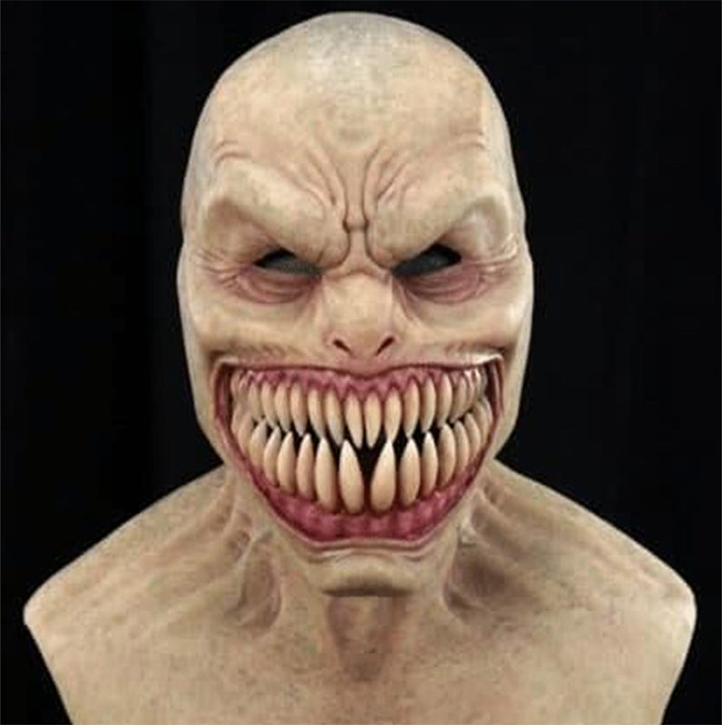 Lifelike Full-Face Latex Mask for Halloween & Cosplay Events