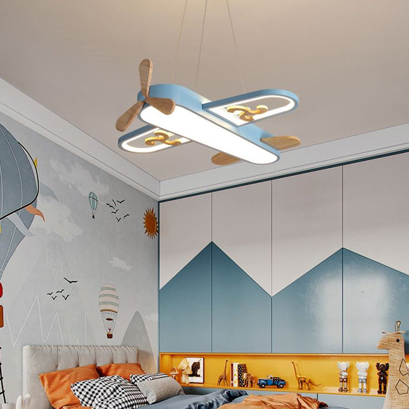 Kids Room Pendant Light in Airplane Design – LED SkyFlyer