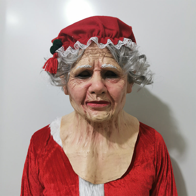 Lifelike Full-Face Latex Mask for Halloween & Cosplay Events