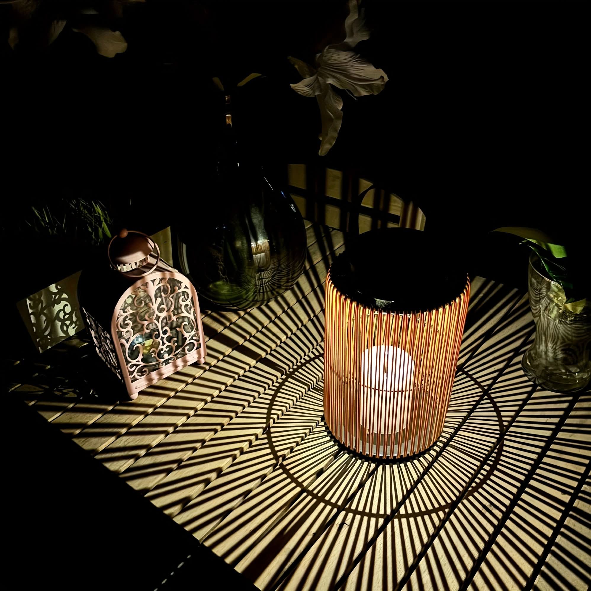 SolaraGlow – Versatile Solar Lantern for Outdoor Spaces