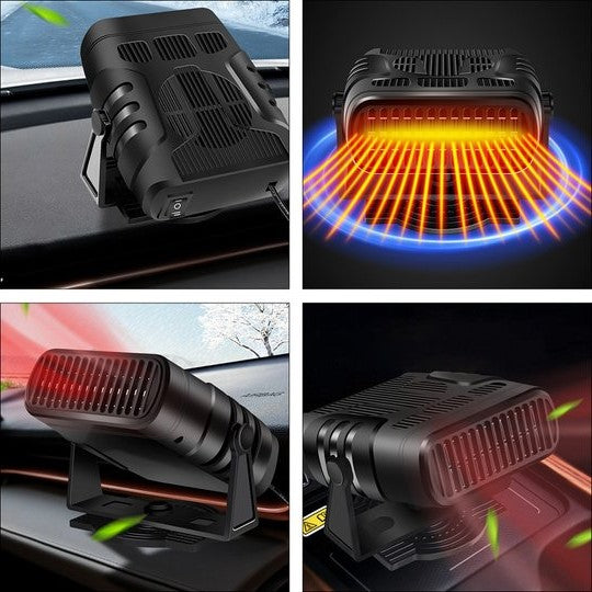 Compact 12V Car Comfort Heater & Cooler