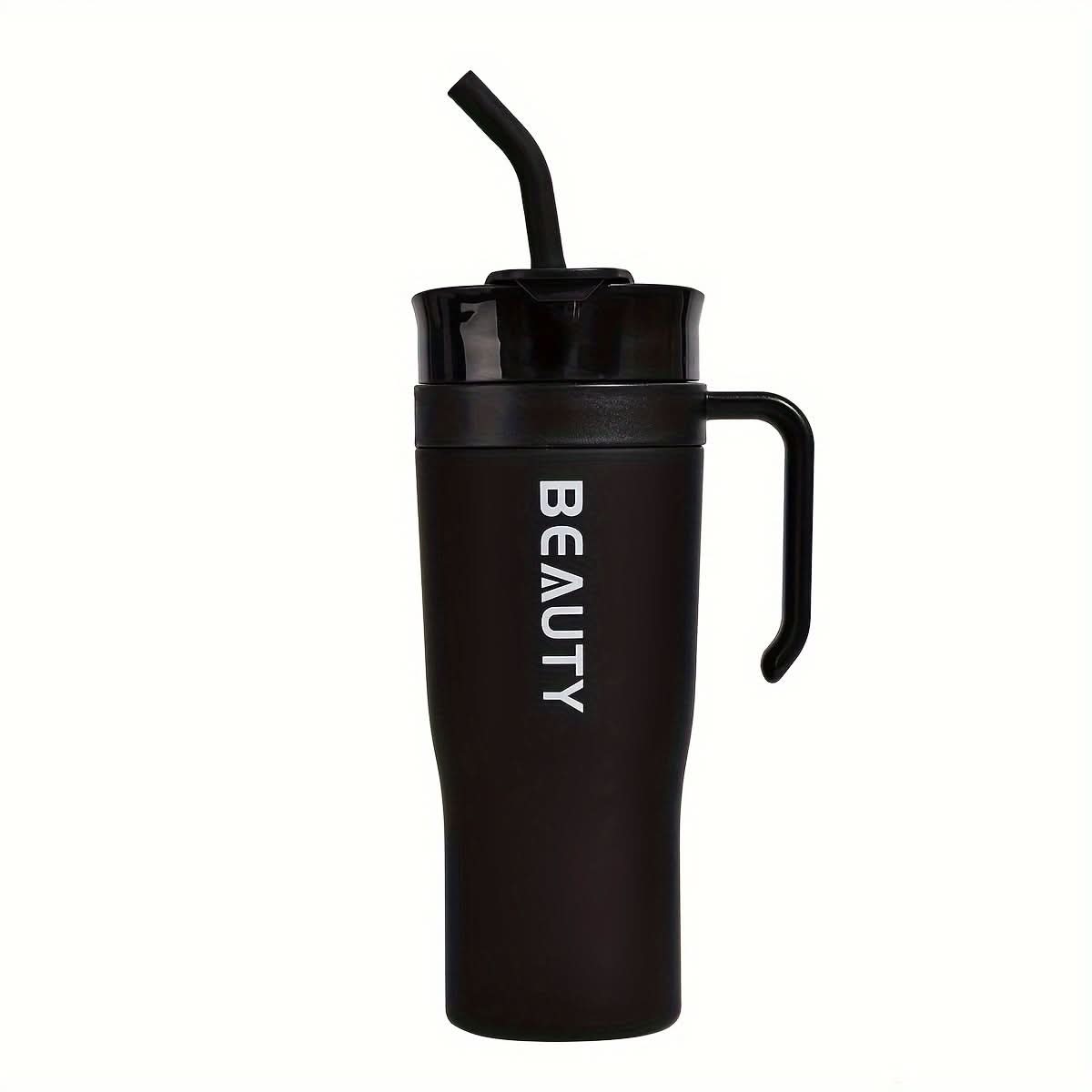 HydroMate – Extra-Large Straw Tumbler for On-the-Go Hydration