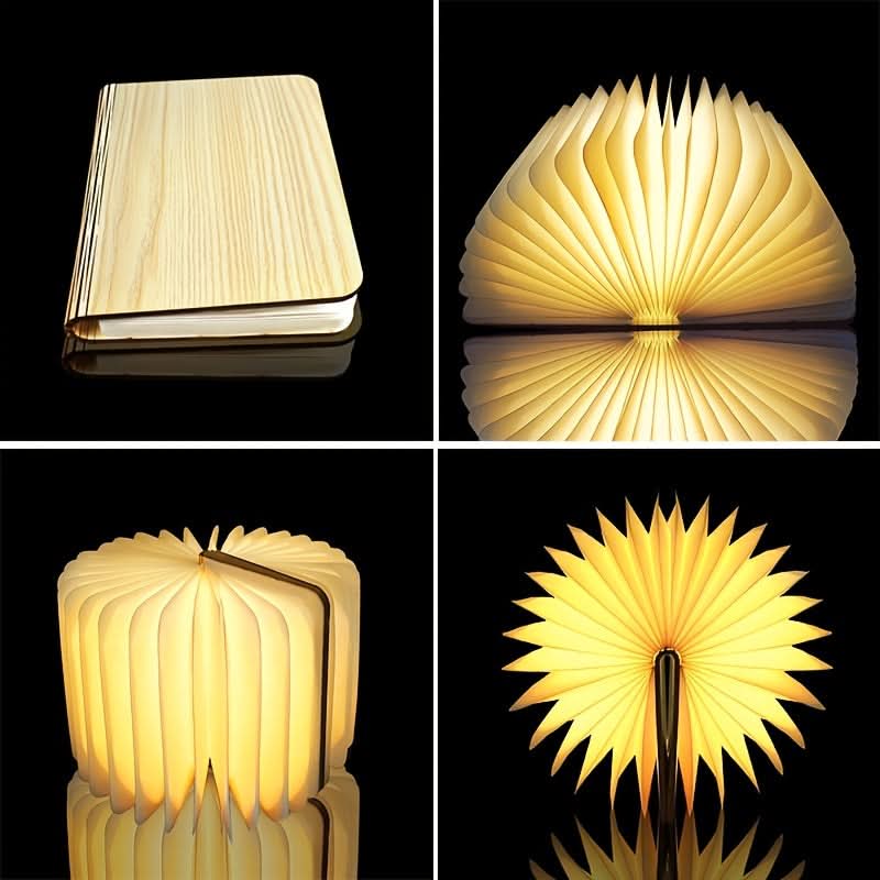 LumaFold – Portable Paper Night Light for Serene Spaces