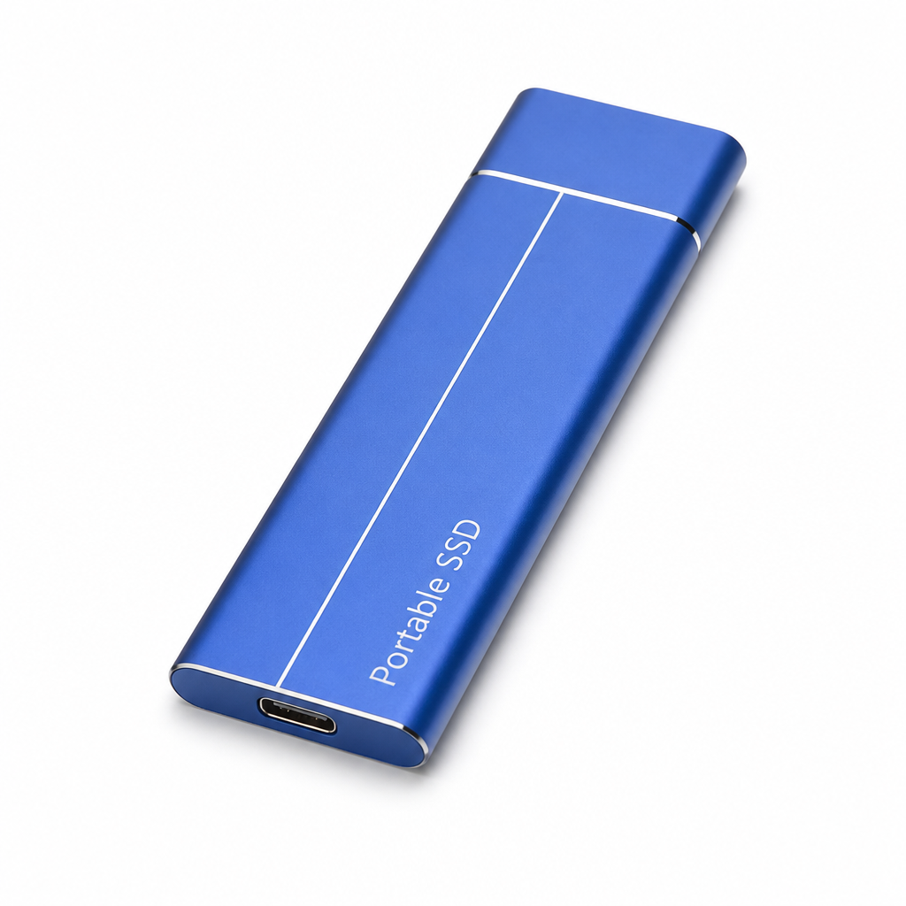 Compact Aluminum Alloy USB-C External SSD