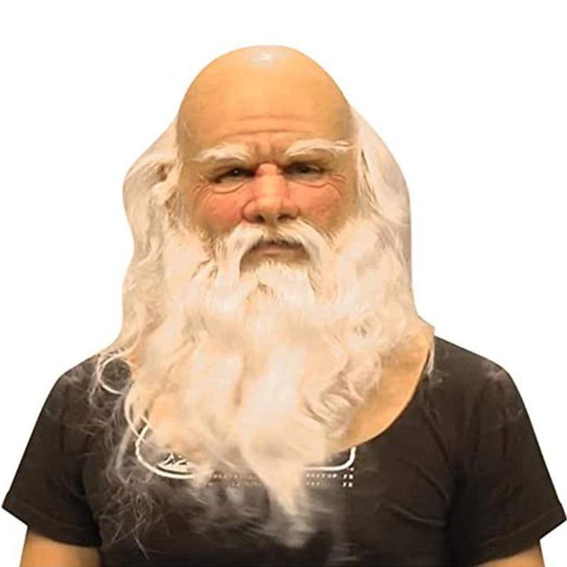 Lifelike Full-Face Latex Mask for Halloween & Cosplay Events