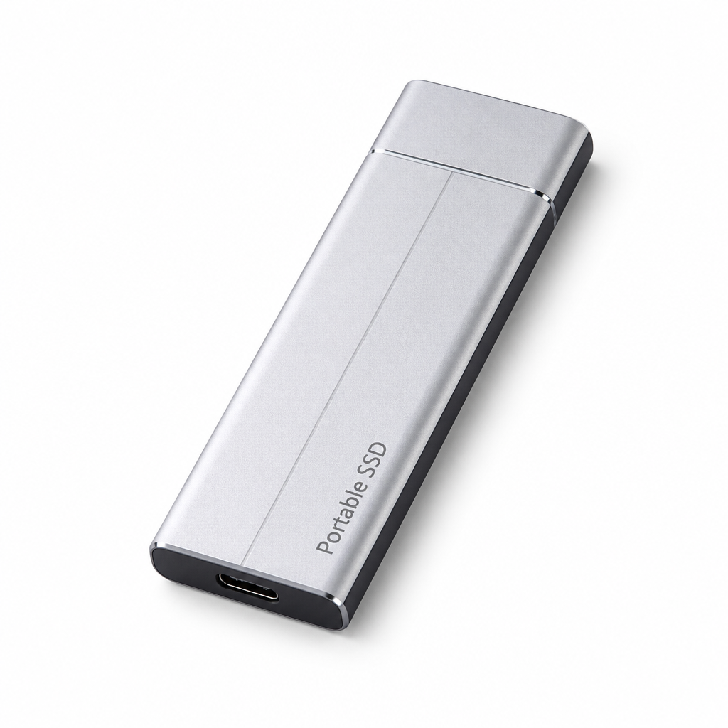 Compact Aluminum Alloy USB-C External SSD