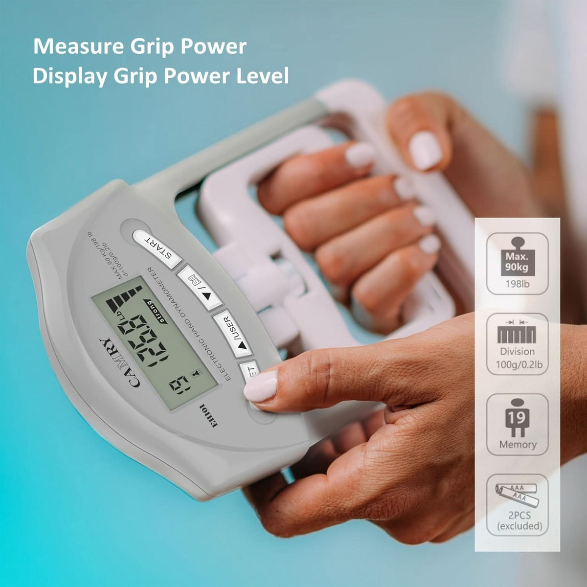 GripMaster Elite – Smart Digital Grip Tester