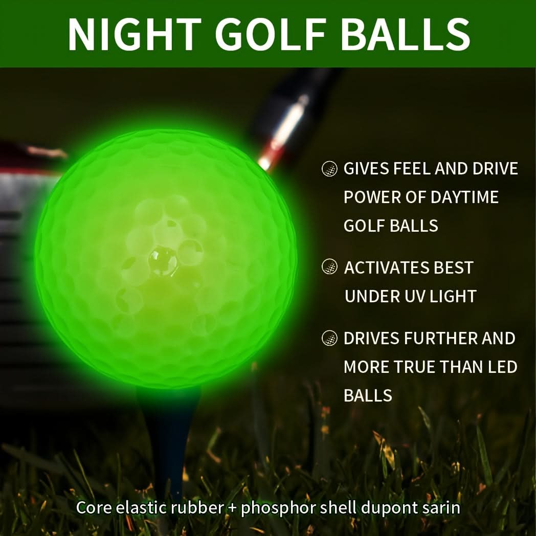 LUMIGOLF – High-Visibility Night Golf Balls