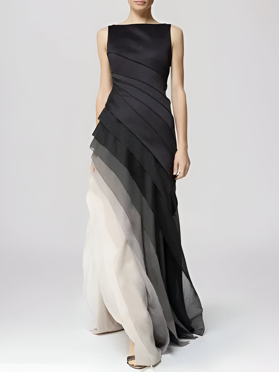 Chic Ombre Layered Dress for Every Occasion