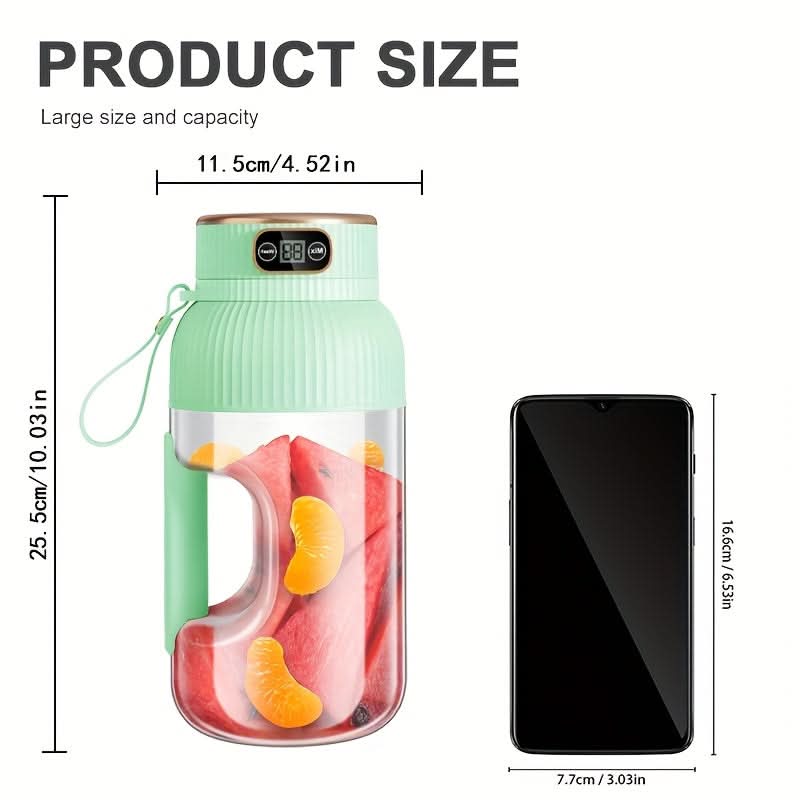BlendMaster Pro – Versatile Portable Juicer for Fresh Beverages