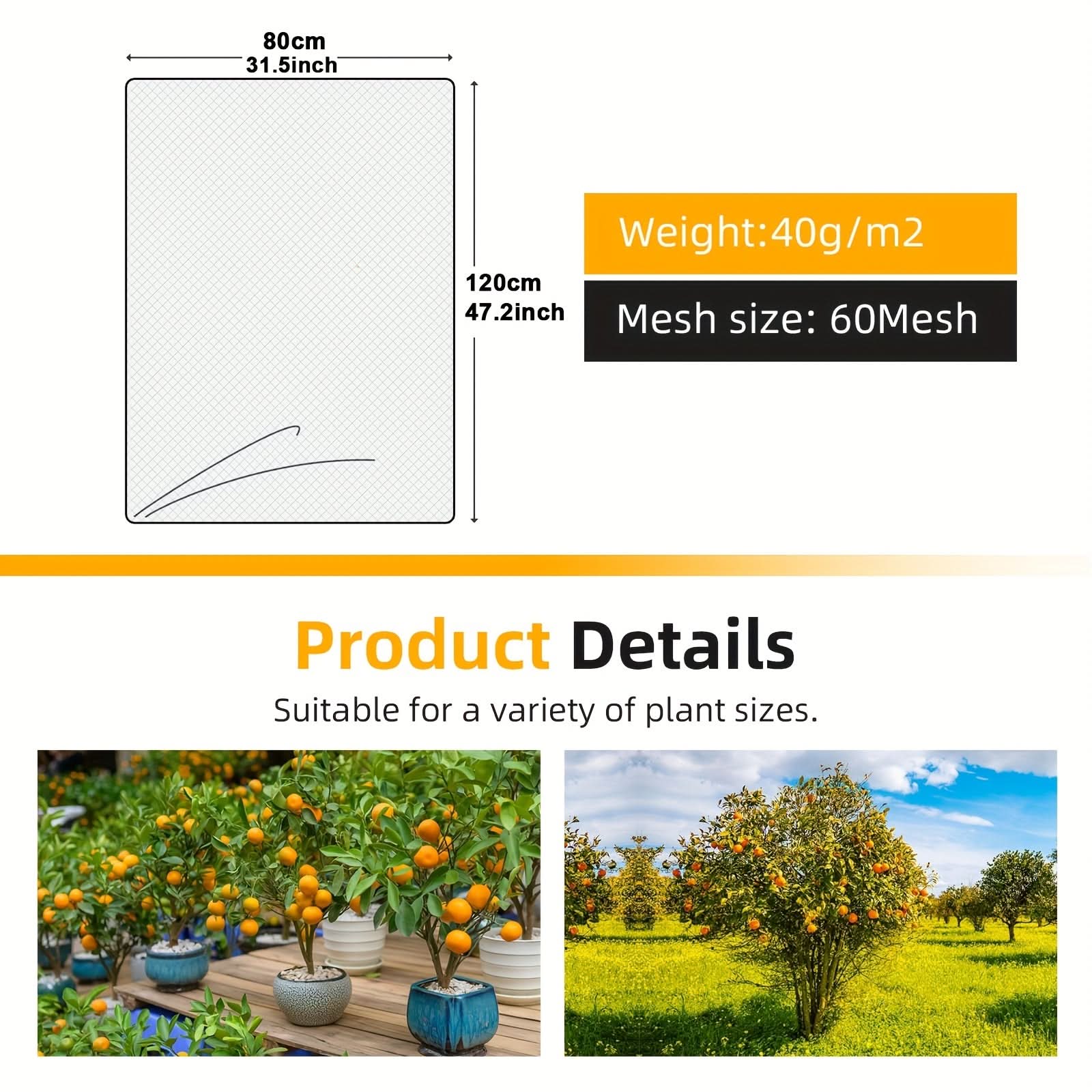 GardenShield Pro – Durable Protective Net for Healthy Plants