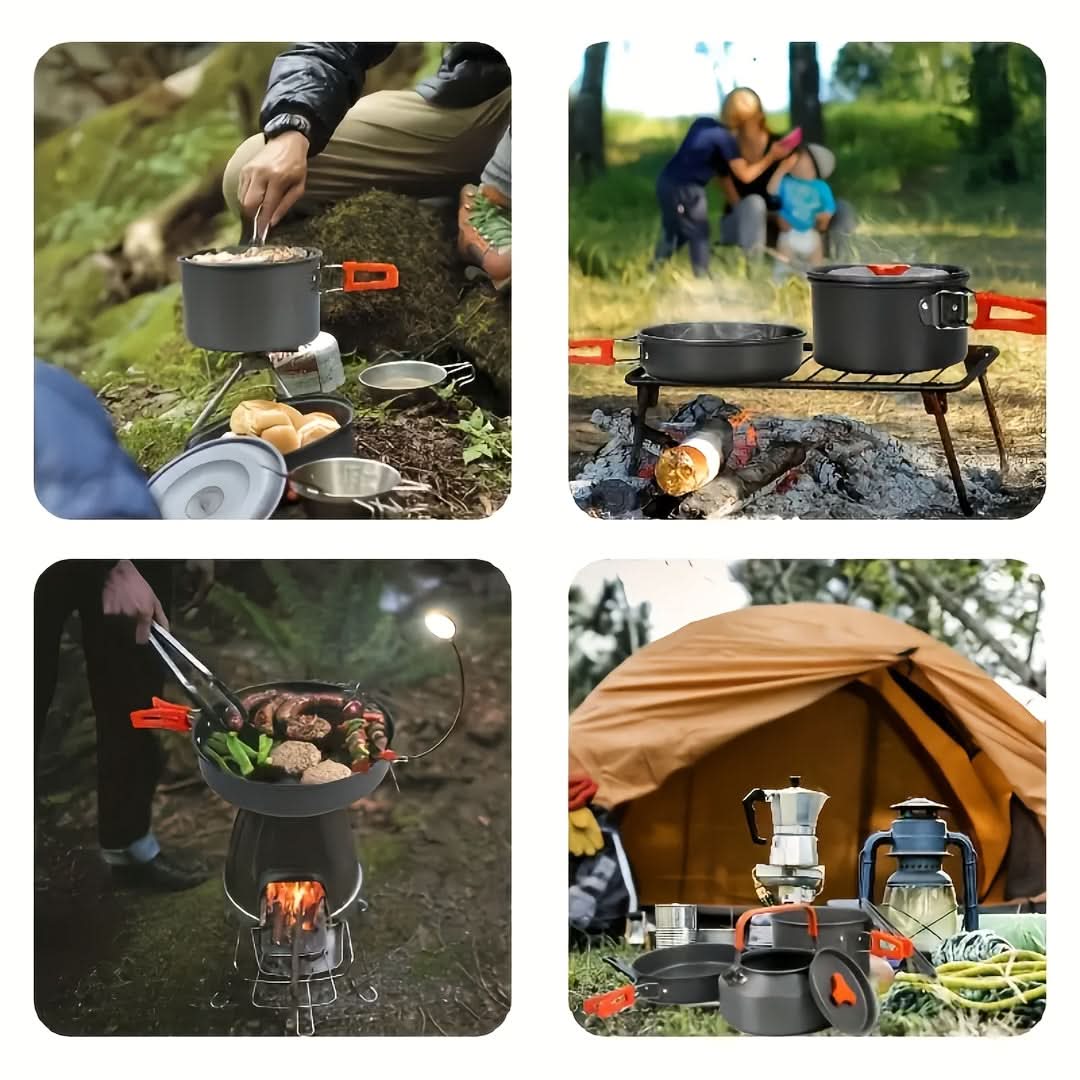 TrailBlazer – Lightweight Camping Cookware Set for Adventurers
