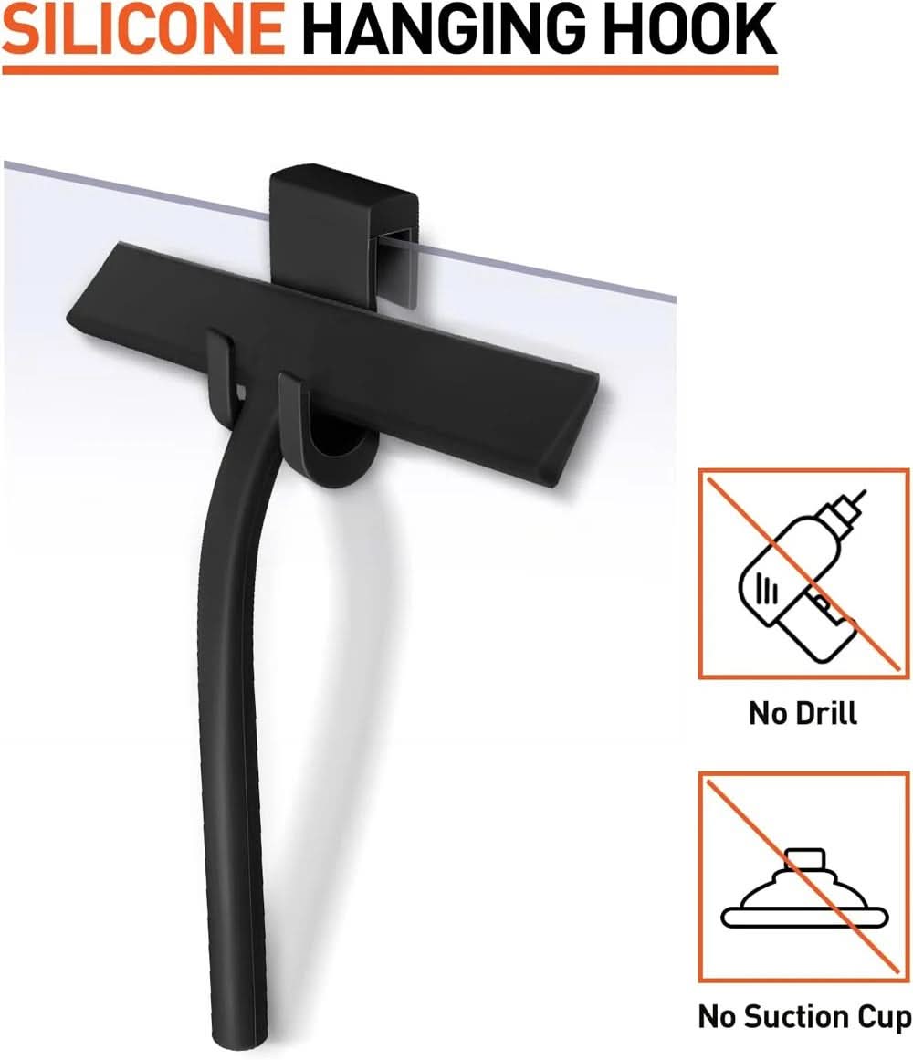 AquaGlide – Premium Silicone Shower Squeegee for a Crystal Clear Finish