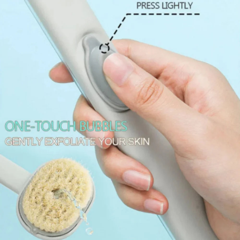 Ergonomic Long-Handled Back Cleaner for Showers