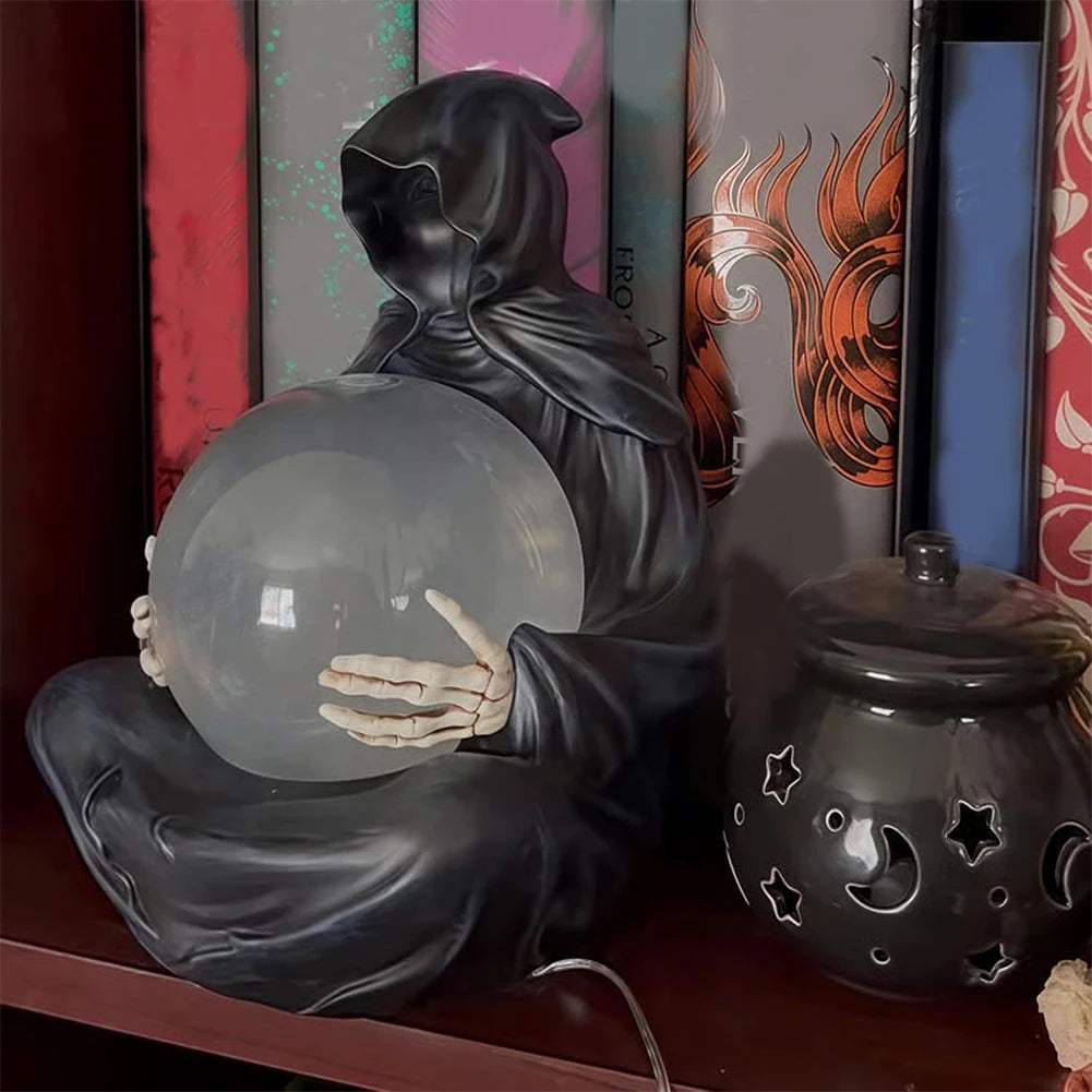 Mystic Reaper's Enchantment Crystal Orb Decoration