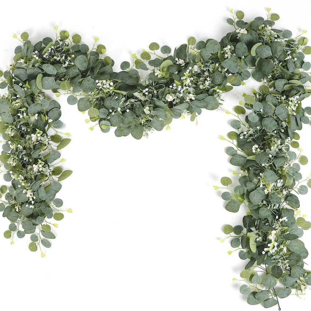 Charming Faux Eucalyptus Vine for Timeless Decor