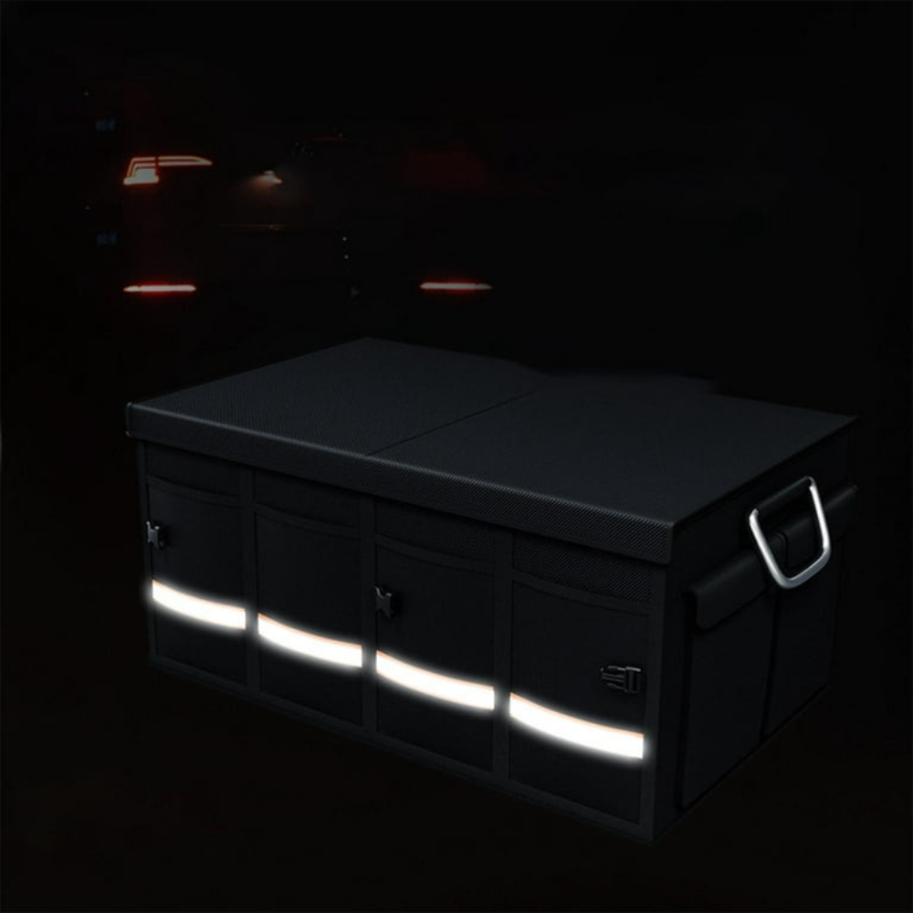 Spacious Vehicle Trunk Storage Solution
