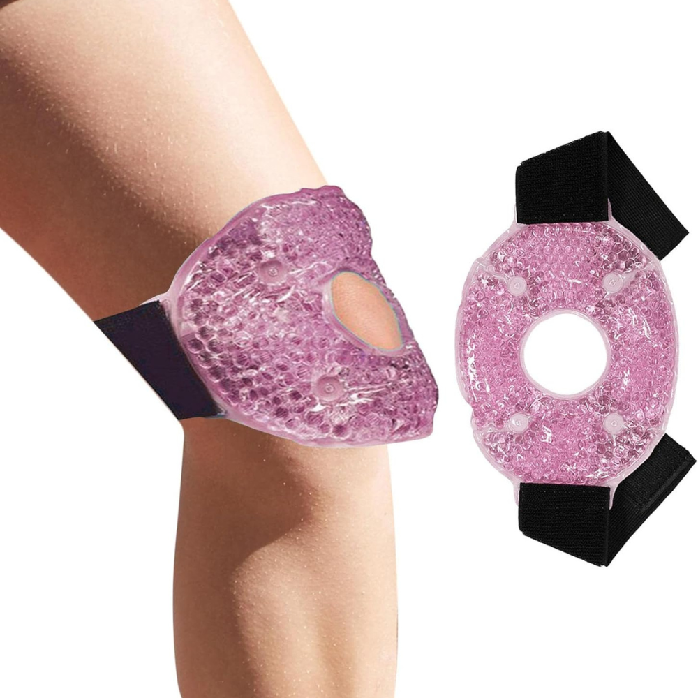 Versatile Hot/Cold Gel Compression Wrap for Knee Relief