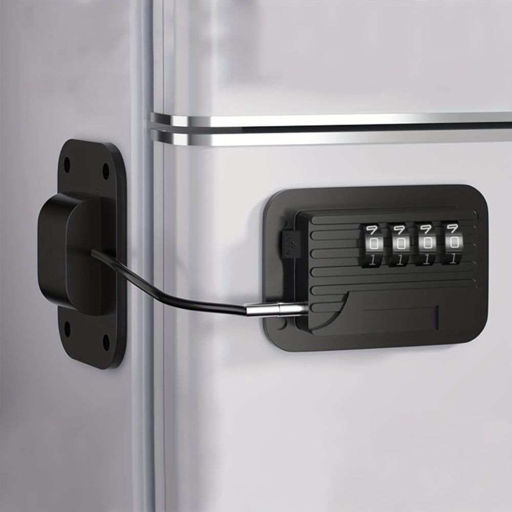 SecureSeal Fridge Lock – Custom Code Adhesive Safety Lock