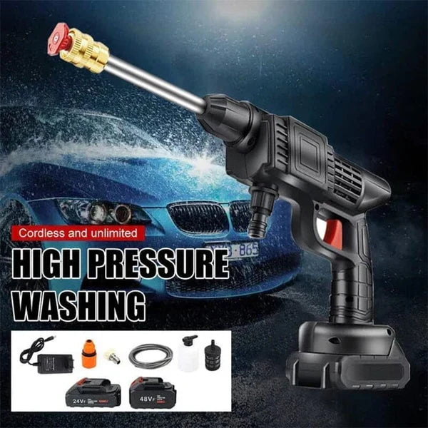 Wireless High-Pressure Water Sprayer for Outdoor Cleaning