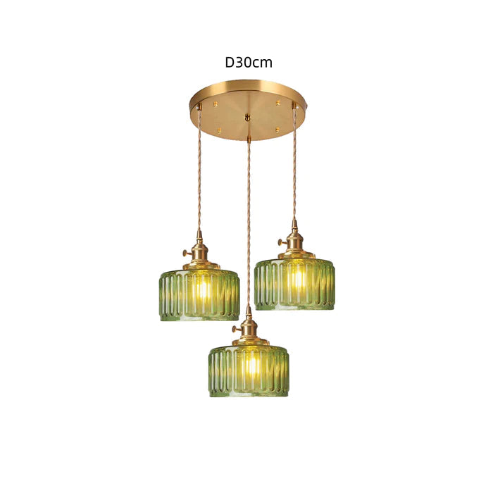 Celestial Vintage Crystal Hanging Light Fixture