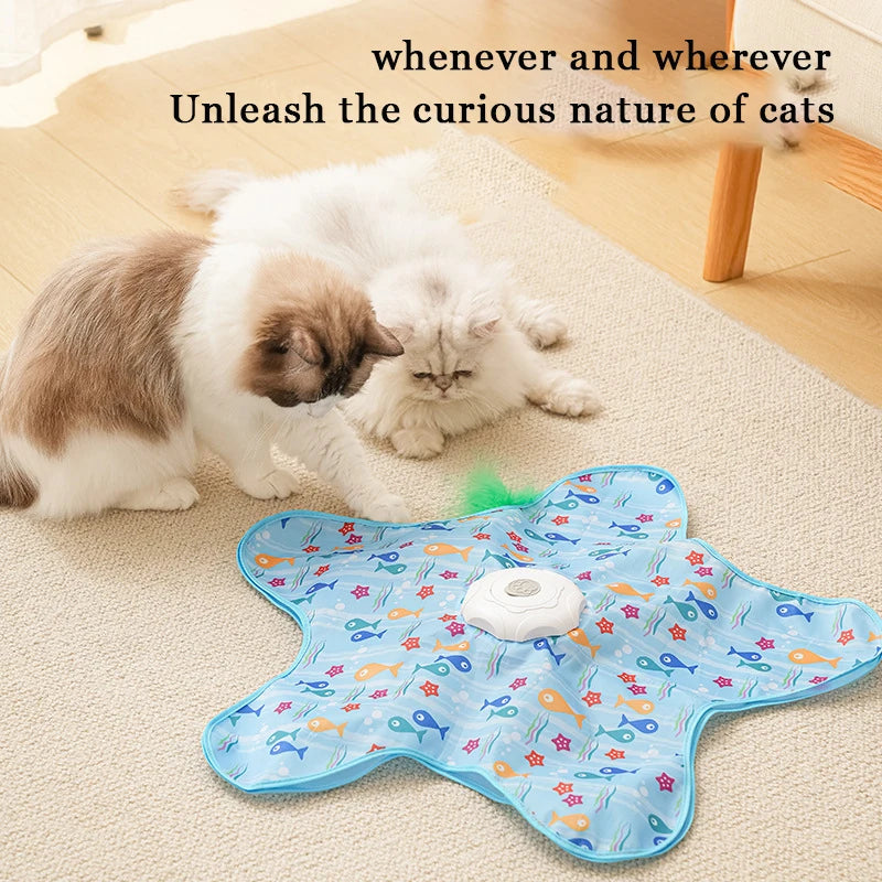 Feather Chase Interactive Cat Play System