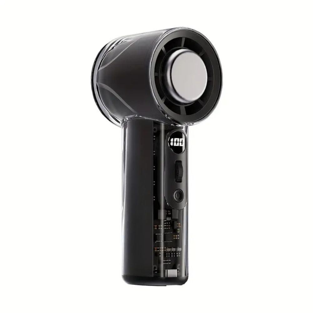 Portable Rechargeable Cooling Fan with Adjustable Speeds