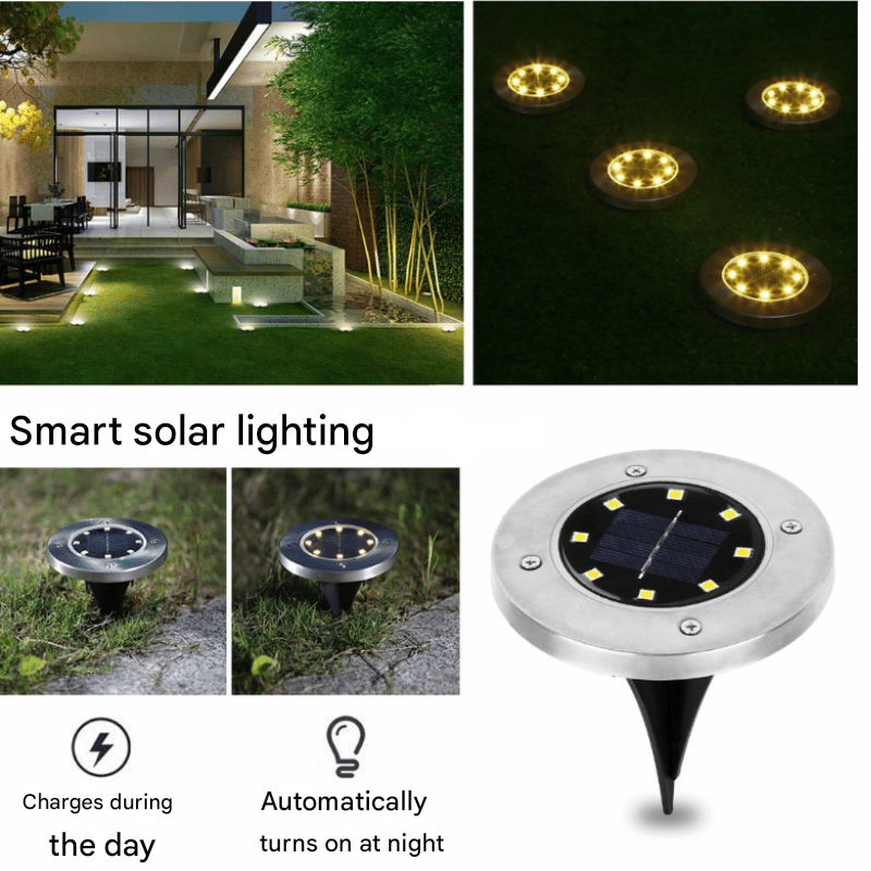 Outdoor Solar Spot Light for Ground Installation