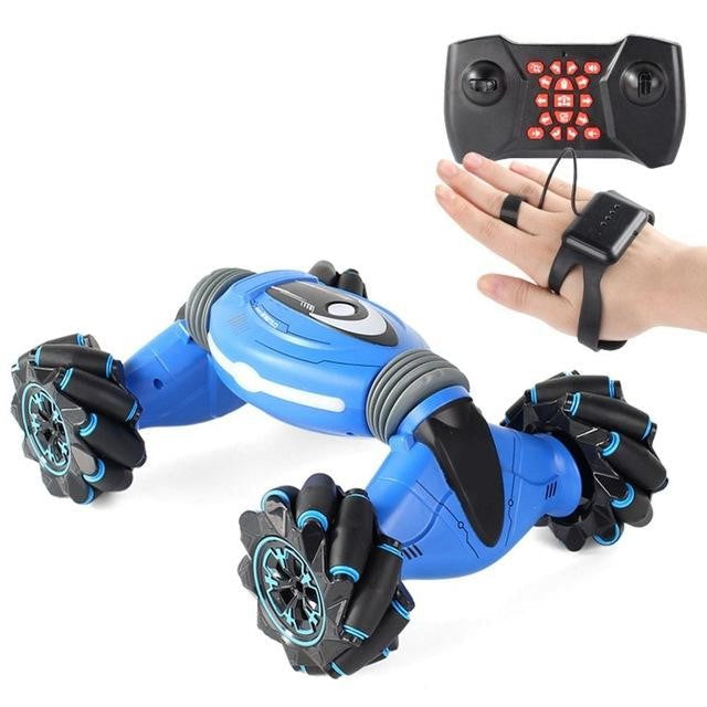 Revolutionary Gesture-Driven Stunt Racer with 360 Spin