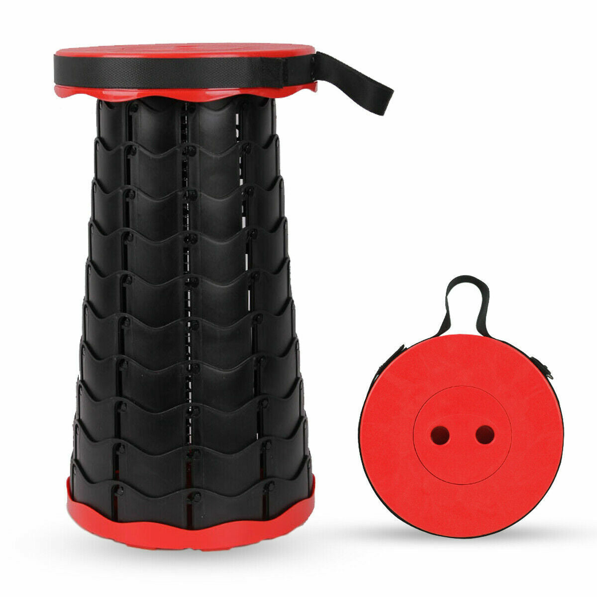 Versatile Adjustable Folding Stool for Outdoor Adventures