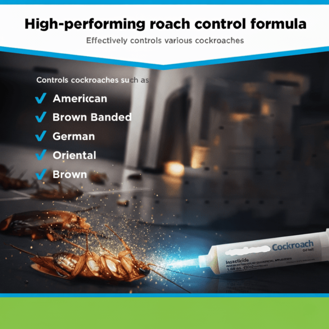 CreepyCrawl Control – Advanced Gel Bait for Roach Management