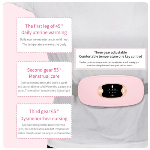 Soothing Comfort Heating Massage Belt for Menstrual Relief