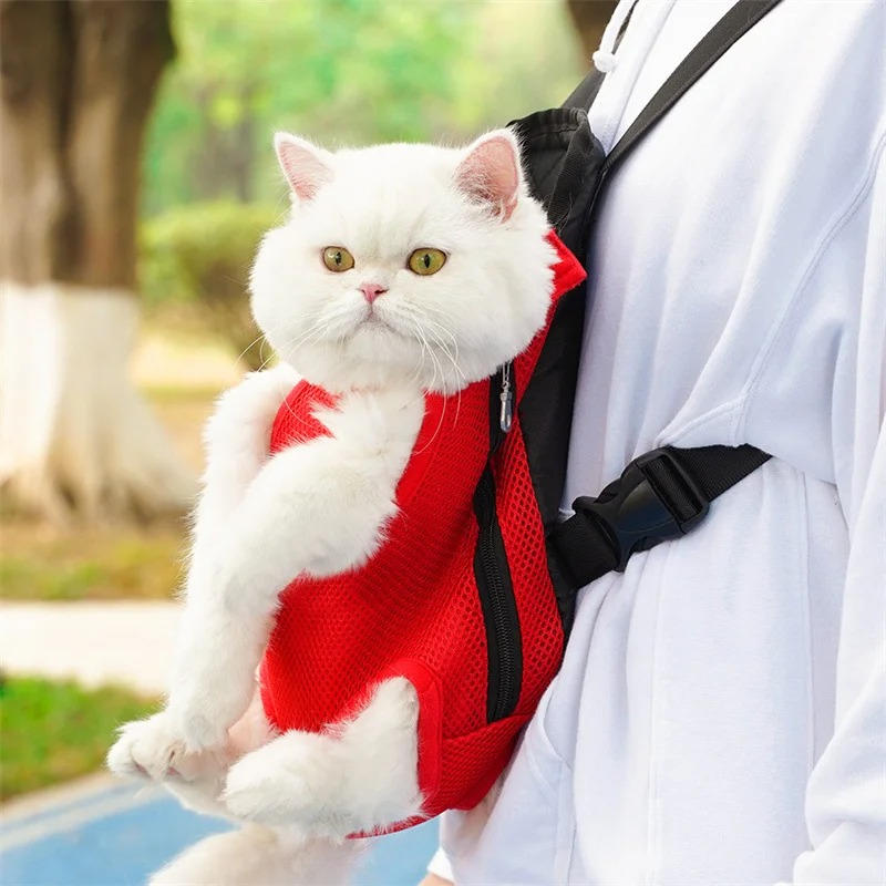 Versatile Pet Transport Pouch for Cats and Small Dogs