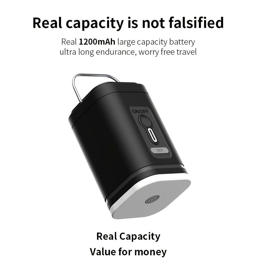 AeroLight – Portable Rechargeable Air Pump with LED Light