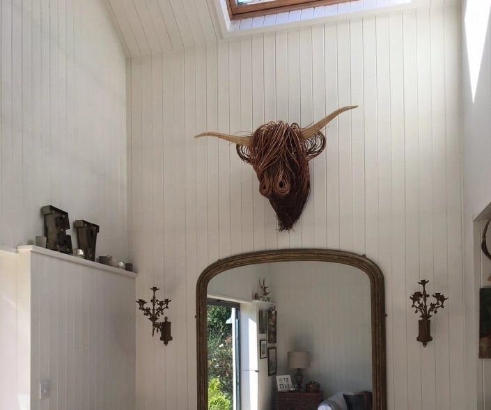 Cow Wall Art Decor – Bowie Inspired Design