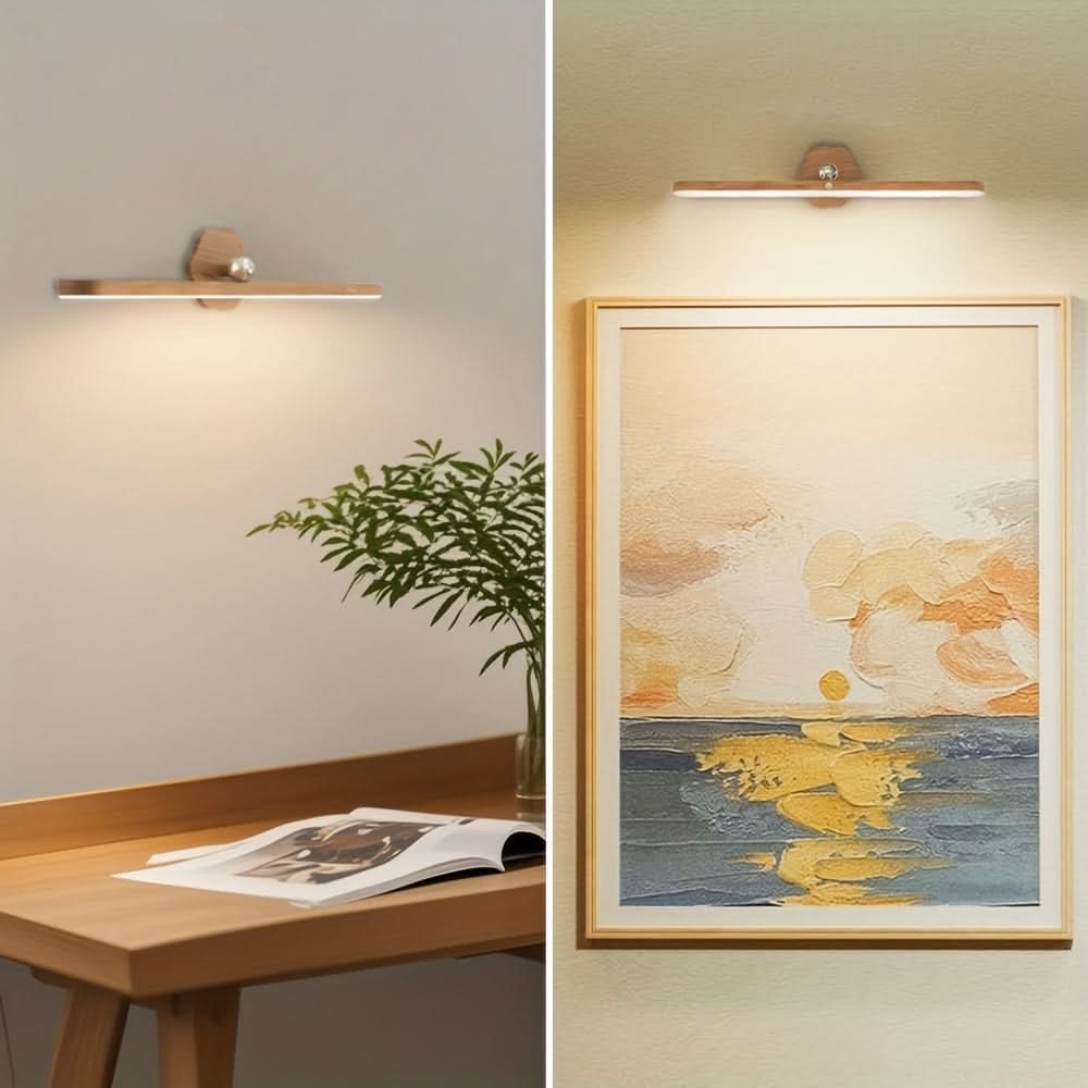 Versatile Rechargeable LED Wall Light with Touch Control