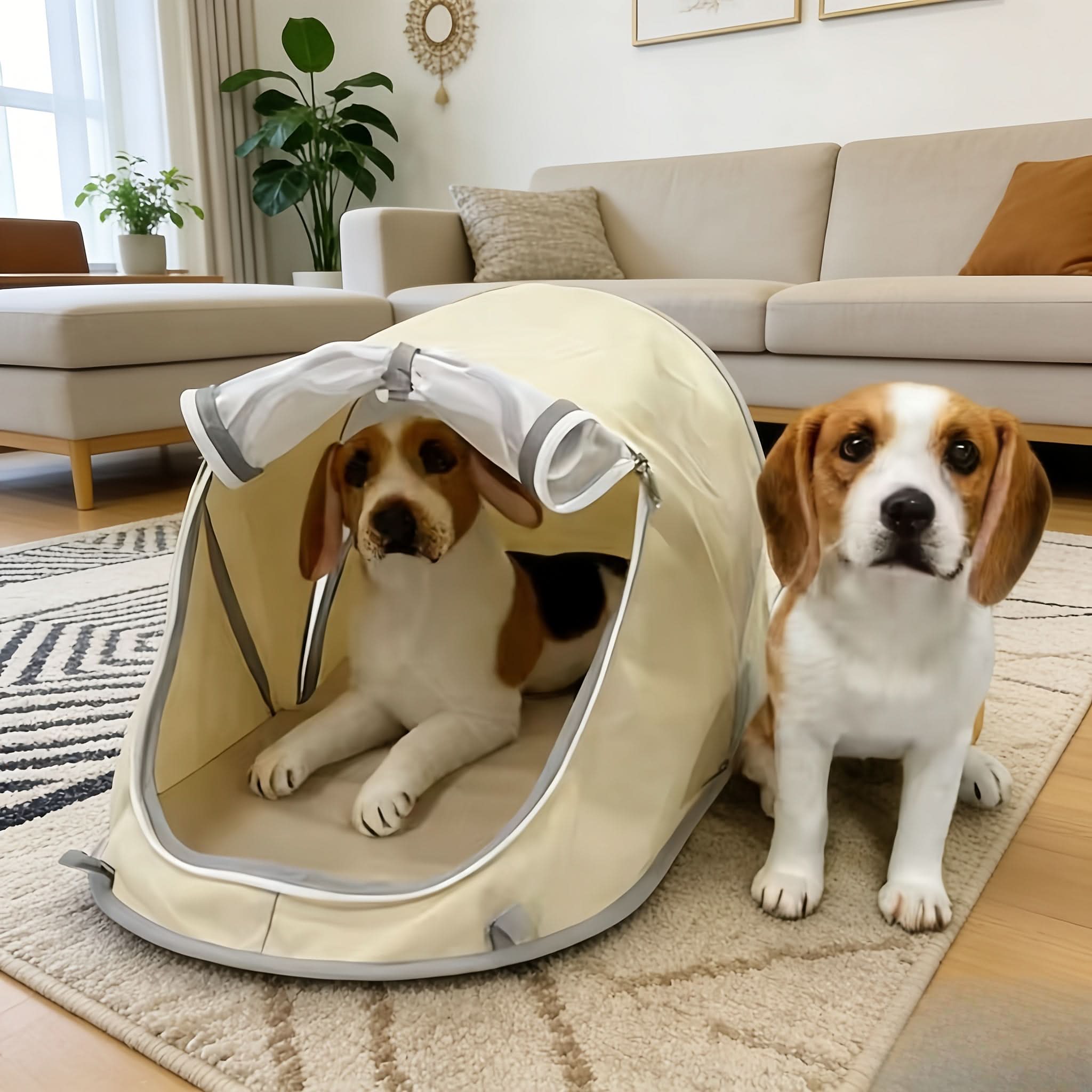 CozyPaws – Portable Outdoor Pet Shelter
