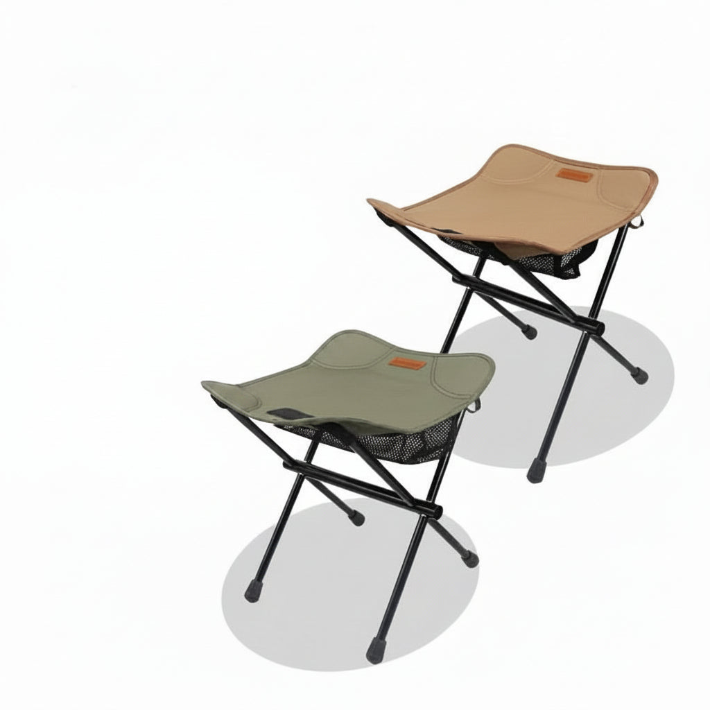 Lightweight Travel Buddy – Portable Aluminum Folding Stool