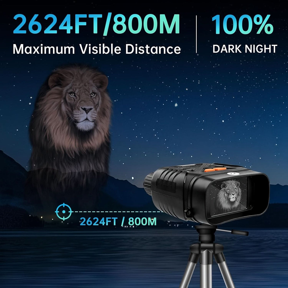 NightSight Pro – High-Performance Digital Binoculars for Nighttime Use