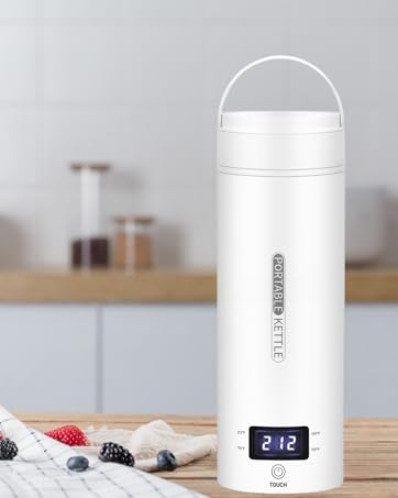 Compact Electric Travel Kettle for On-the-Go Brewing