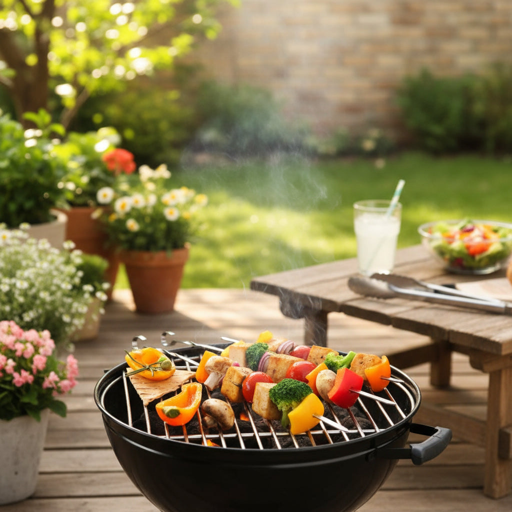 GrillMaster Pro – Premium Long-Handled Skewers Set