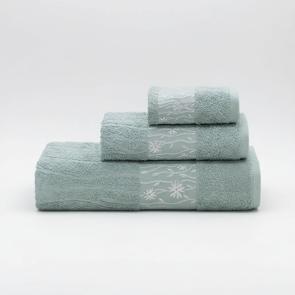 Fuzzy Towel Collection - Set of 3 Pieces
