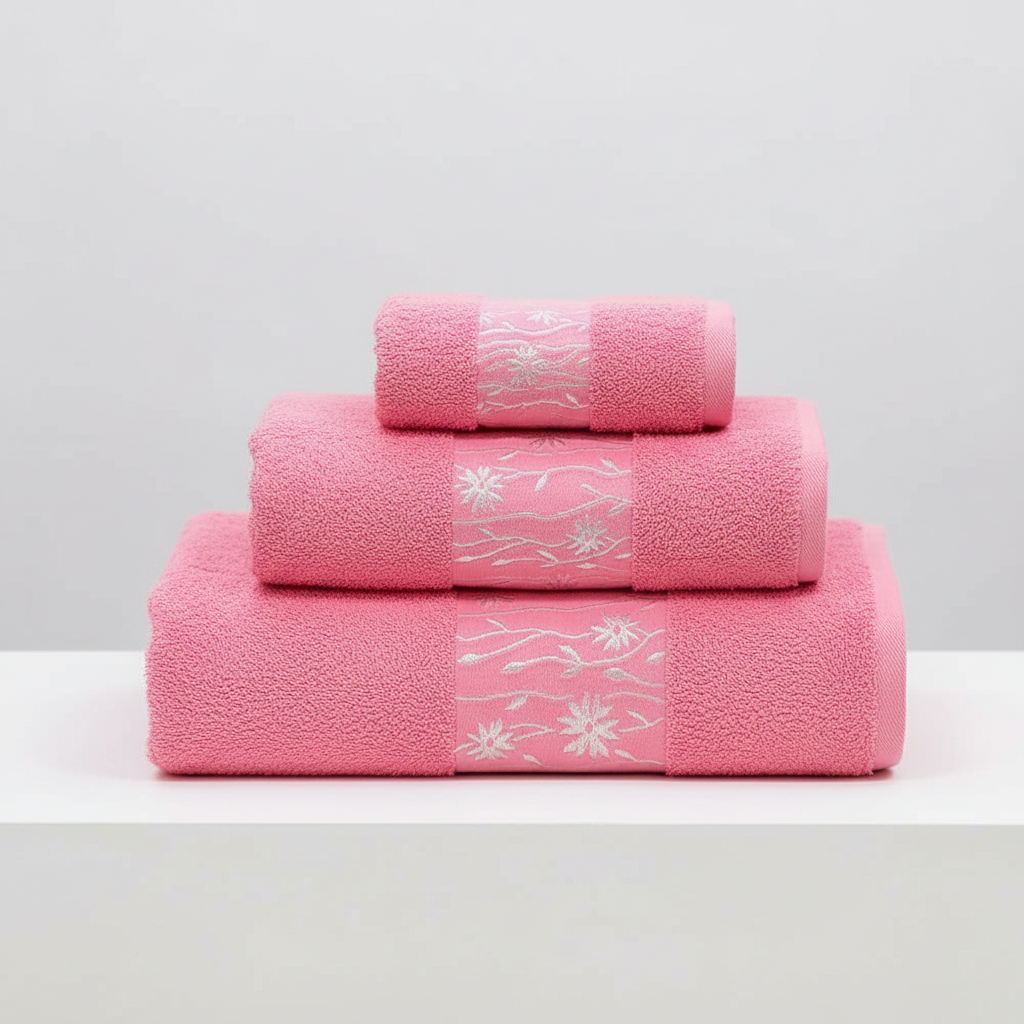 Fuzzy Towel Collection - Set of 3 Pieces