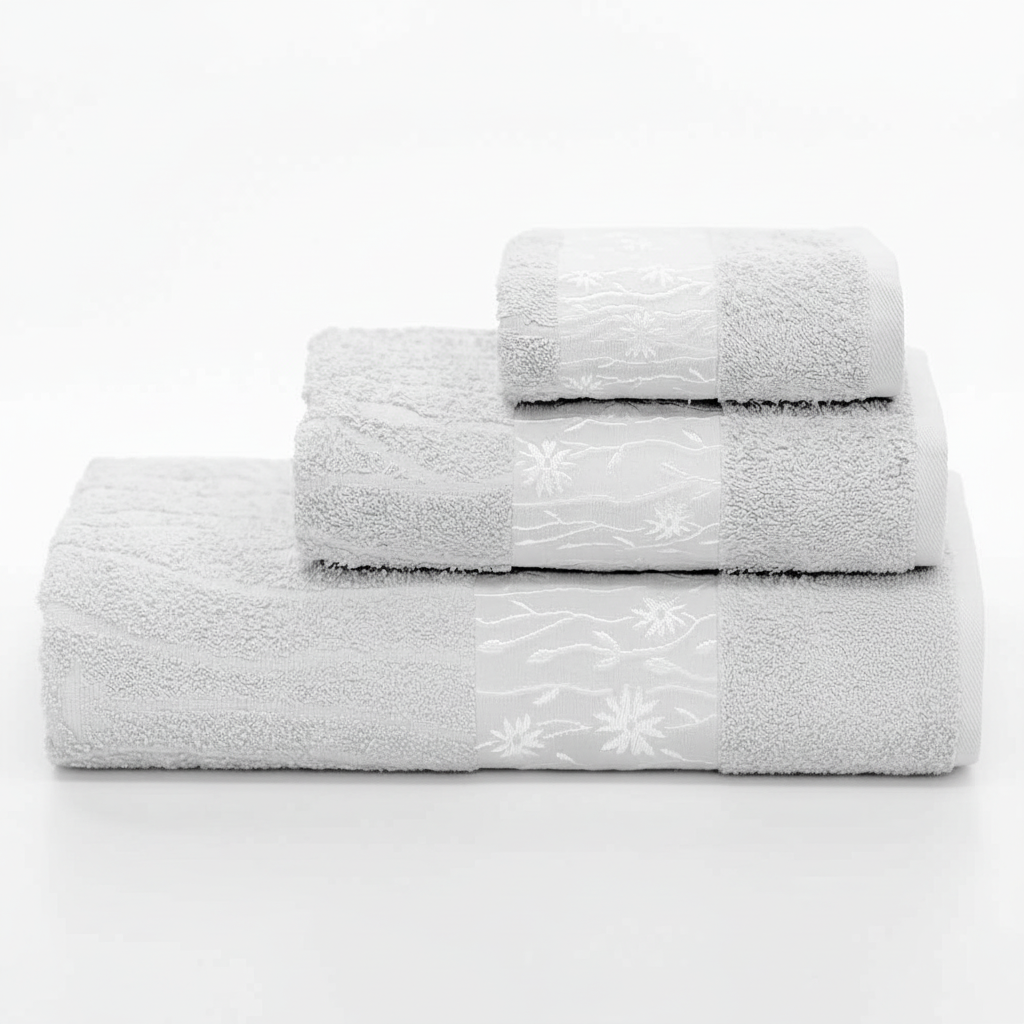 Fuzzy Towel Collection - Set of 3 Pieces
