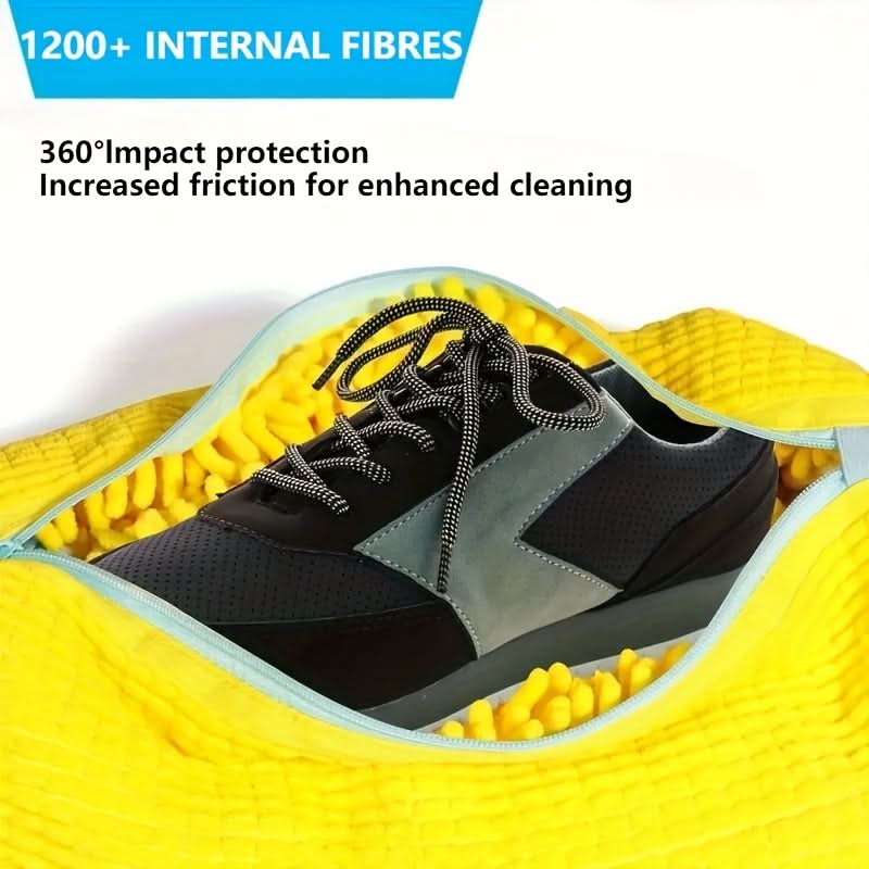 SHOEDEFENDER - Durable Shoe Wash Bag with Safety Lining & Zipper
