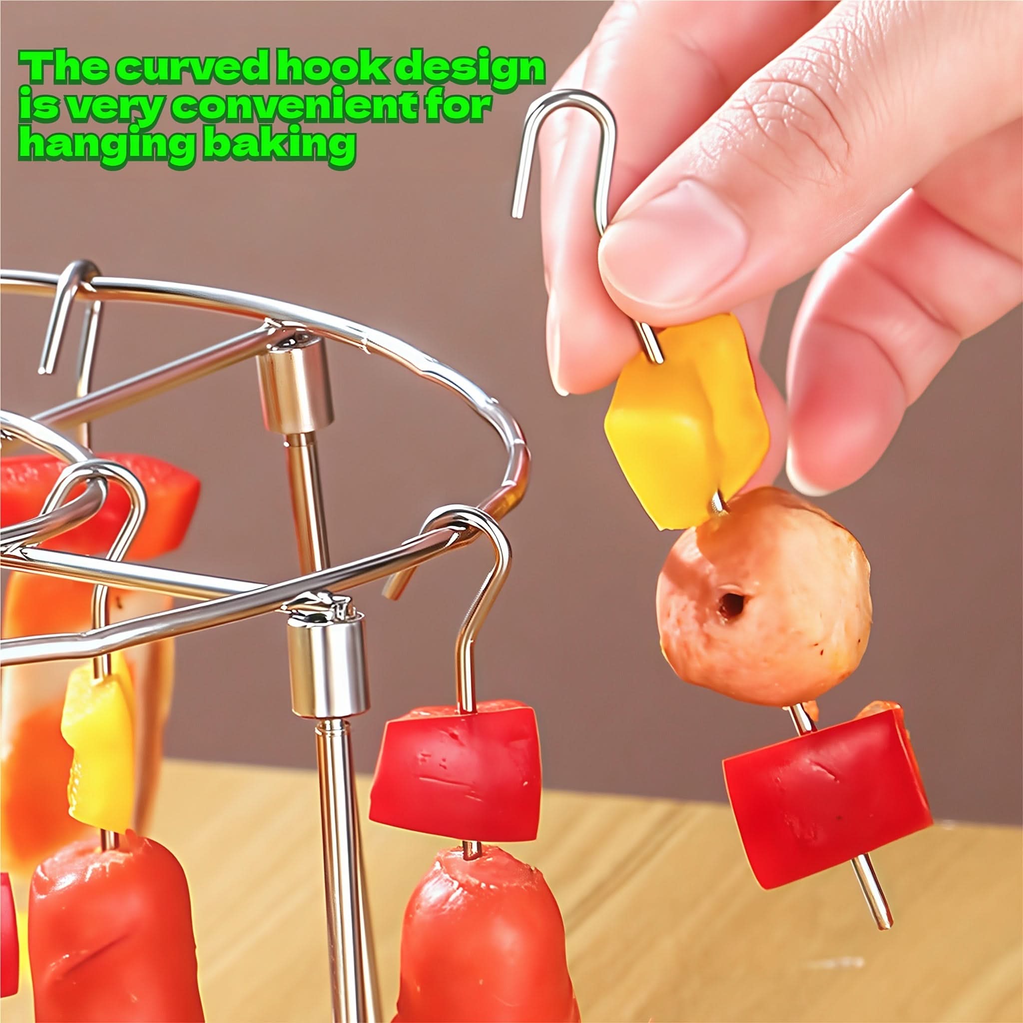 SkewerMaster - Premium Vertical Cooking Rack Set