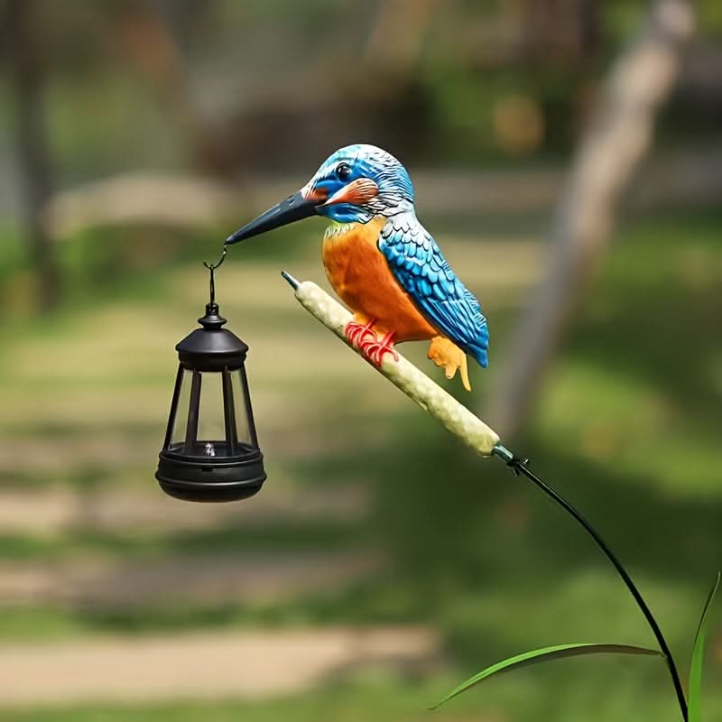 Solar Radiance – Elegant Hummingbird Hanging Garden Light