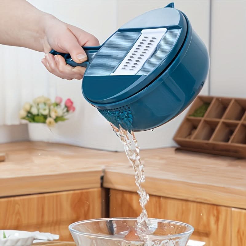 VeggieMaster Pro – 12-in-1 Kitchen Chopper & Slicer